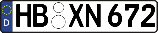 HB-XN672