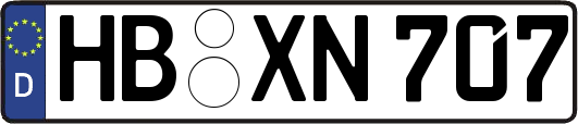HB-XN707