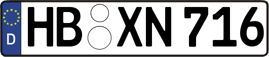 HB-XN716