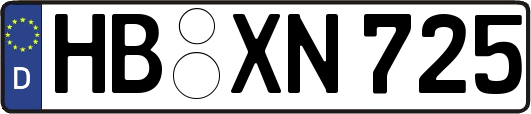 HB-XN725