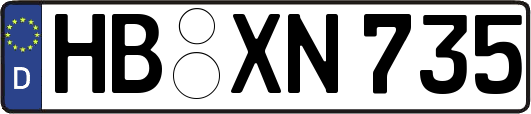 HB-XN735