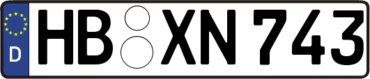 HB-XN743