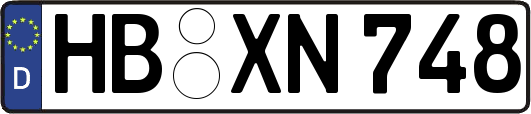 HB-XN748