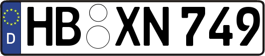 HB-XN749