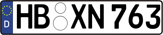 HB-XN763