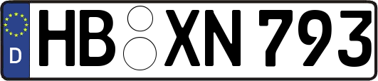 HB-XN793