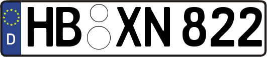 HB-XN822