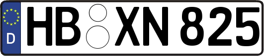 HB-XN825