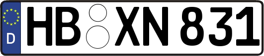 HB-XN831
