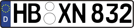 HB-XN832