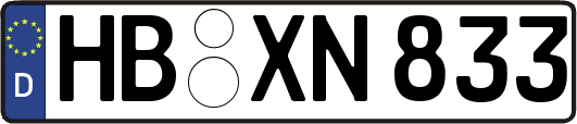 HB-XN833