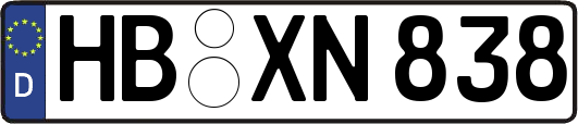 HB-XN838