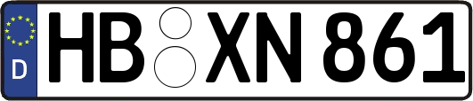 HB-XN861