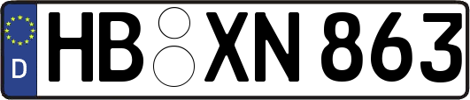 HB-XN863