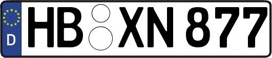HB-XN877