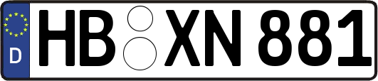 HB-XN881