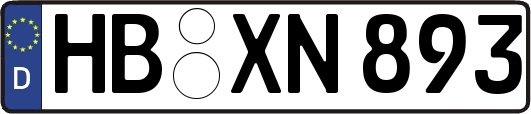 HB-XN893