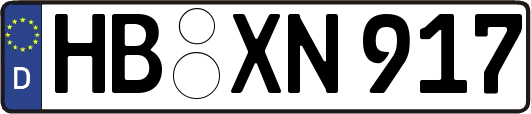 HB-XN917