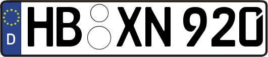 HB-XN920