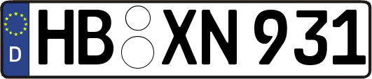 HB-XN931