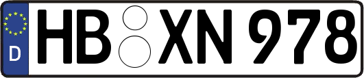 HB-XN978