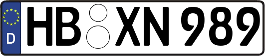 HB-XN989