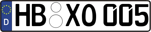 HB-XO005