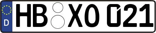 HB-XO021