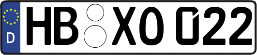 HB-XO022