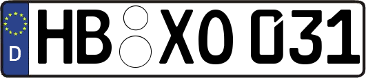 HB-XO031
