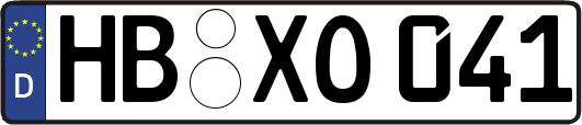 HB-XO041