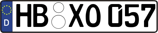 HB-XO057
