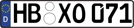 HB-XO071