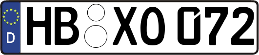 HB-XO072
