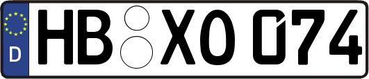 HB-XO074