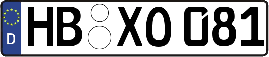 HB-XO081