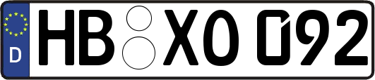 HB-XO092