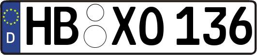 HB-XO136