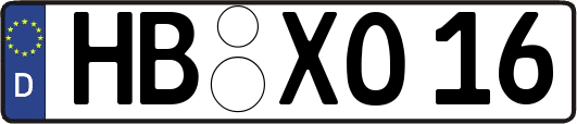 HB-XO16