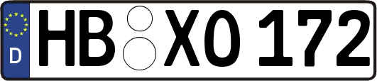 HB-XO172