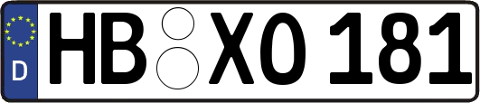 HB-XO181