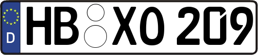 HB-XO209
