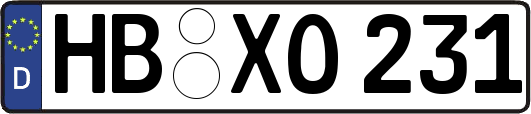 HB-XO231