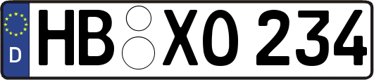 HB-XO234