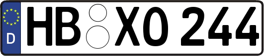 HB-XO244
