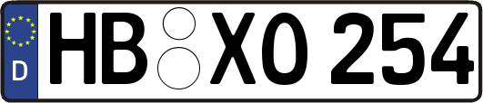 HB-XO254
