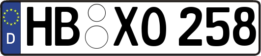 HB-XO258