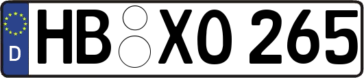 HB-XO265