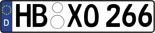 HB-XO266