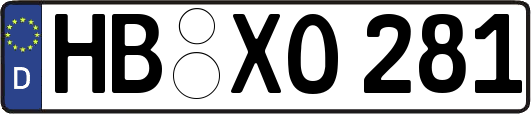 HB-XO281